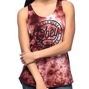 OBEY Tie-Dye Logo Tank | Small